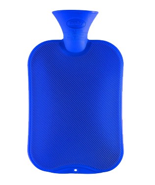 Fashy kruik 2 liter | Blauw | enkelzijdig geribbeld